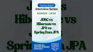JDBC vs Hibernate vs JPA vs Spring Data JPA🔥 | Java ORM in 1 Minute ! #shorts