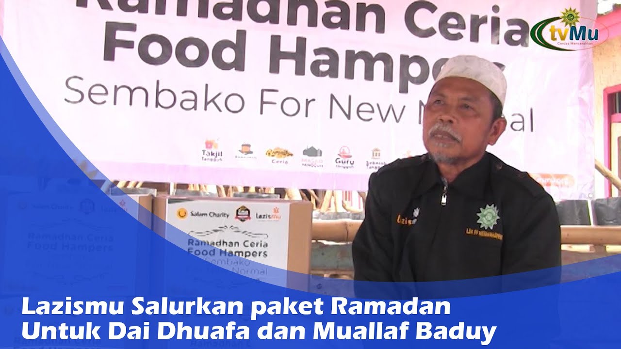 Lazismu Gelar Kegiatan Ramadhan di Permukiman Mualaf Baduy