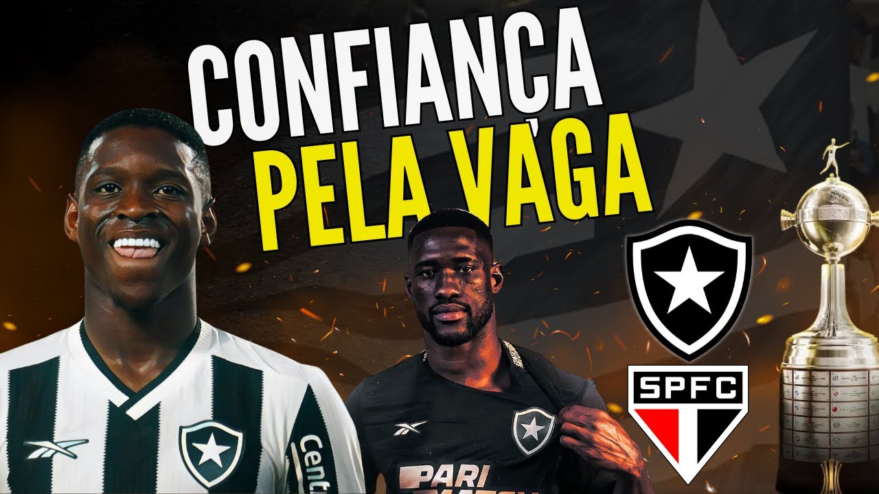 BOTAFOGO PARTE RUMO À SP COM APOIO DA TORCIDA | ESCALAÇÃO PROVÁVEL PARA DECISÃO