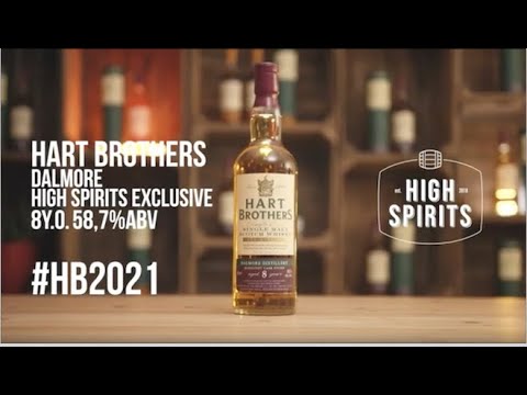 #HB20021 - Hart Brothers Single Cask Dalmore 2012 (High Spirits Exclusive) - 8YO