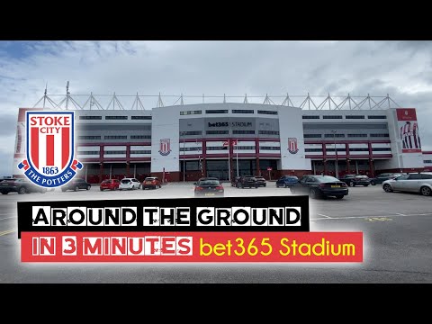 Stoke City | 3 Minute Stadium Tour (bet365 Stadium) - Quick Cycling Stadium Tour