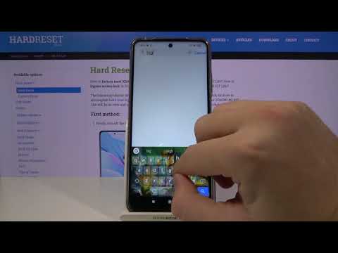 How to Enter Display Settings in XIAOMI Mi 10T Lite - Activate High Contrast Text Option