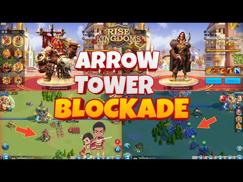Torgny, Wafura, Arrow Tower, Troop Blockade - RoK Heroic Anthem Power Up KvK