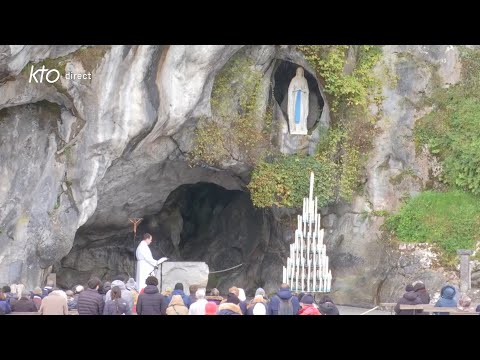 Chapelet du 28 février 2025 à Lourdes