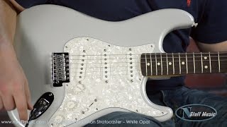 Video thumbnail for Fender Special Edition Stratocaster - White Opal by N Stuff Music