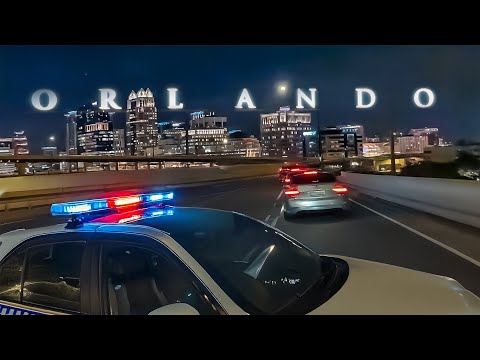 TAMPA FLORIDA TO ORLANDO 4K RELAXING NIGHT DRIVING TOUR