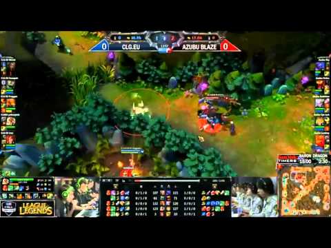 MLG Summer Championships at Raleigh: CLG EU vs Azubu Blaze - Game 1