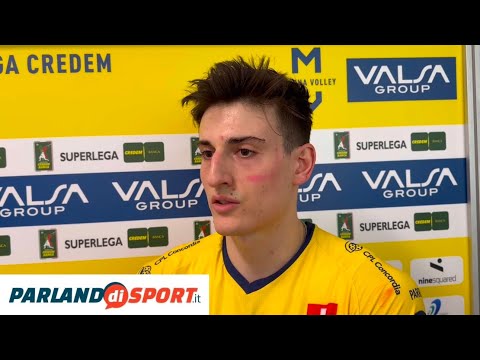 Modena Volley-Padova 3-1, interviste Giuliani e Sanguinetti
