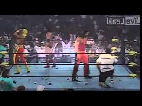 Kevin Nash decks a fat drunk at Bash at the Beach 96