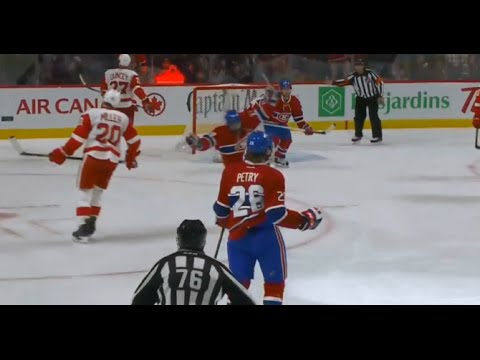Jeff Petry Powerplay Goal vs Detroit 2-1 (10/17/15)