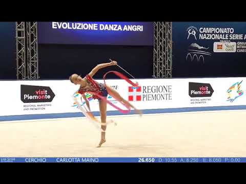 Viola Crippa serie A2 2022 nastro