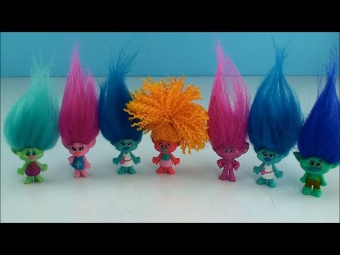 Dreamworks Trolls Blind Bags Series 1 Opening Toys Surprises for Kids Play 2016 Video