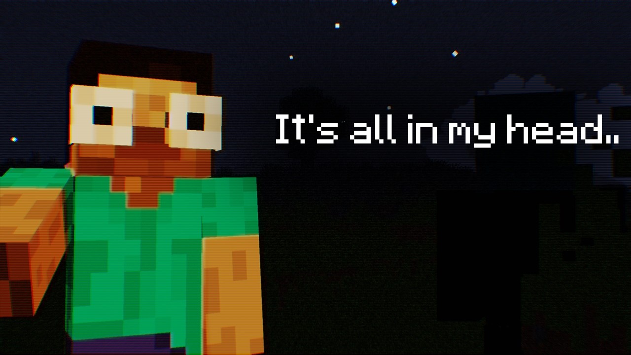 I Added Schizophrenia AND Paranoia To Minecraft