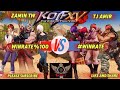 Kof Xv Zamin Tw ángle Yuri Rugal Vs Tj Amir Ralf O Shermie Shermie