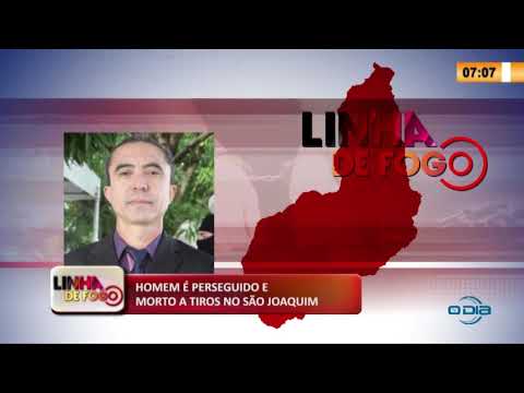LINHA DE FOGO 2904 2020 HOMEM É PERSEGUIDO E MORTO A TIROS NO SíO JOAQUIM