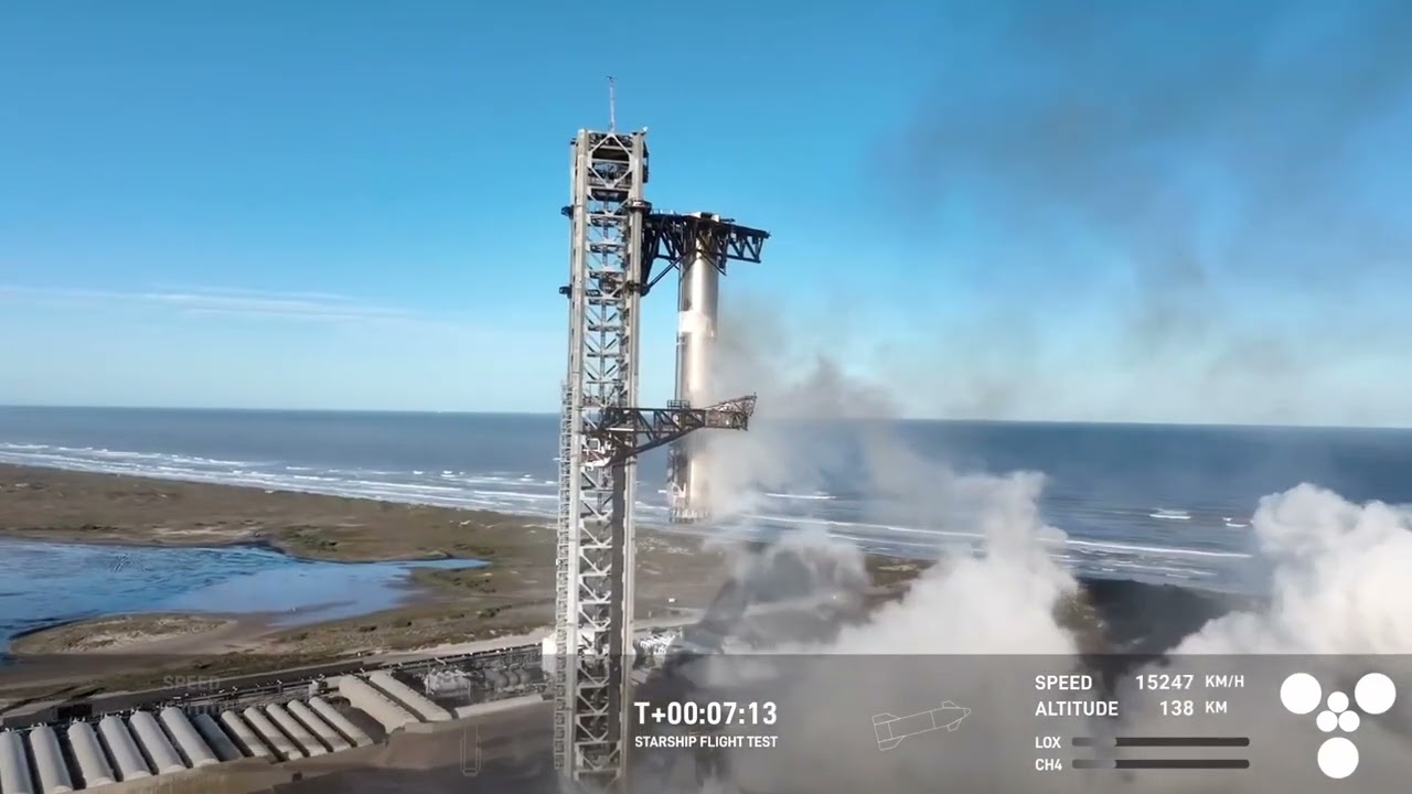 FULL FLIGHT! SpaceX Starship Flight 7
