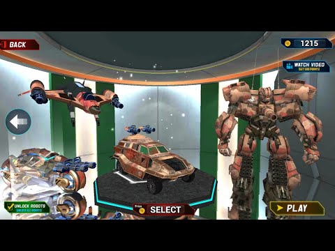 Optimus Prime Multiple Transformation Jet  Robot Car Games Unlocked mission 05  - Android Gameplay