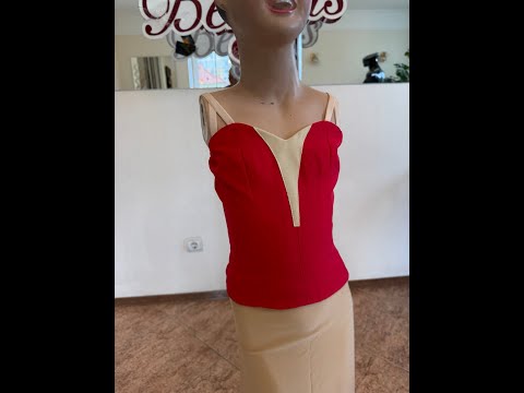 Basic bodice for the ballet tutu without decor T 0009 - video 21