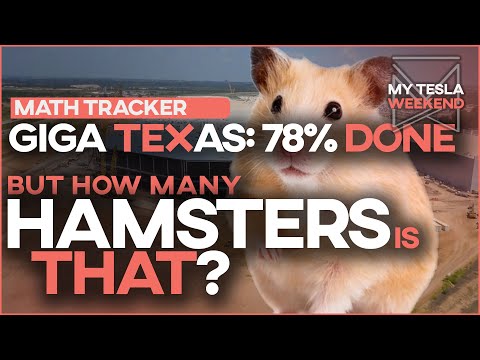 Giga Texas is 78% done - How many Hamsters is that?