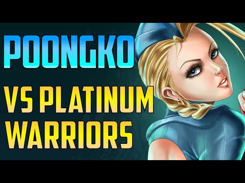 Street Fighter V / 5 - Poongko Vs Platinum Warriors【1080p60 High Level Matches】