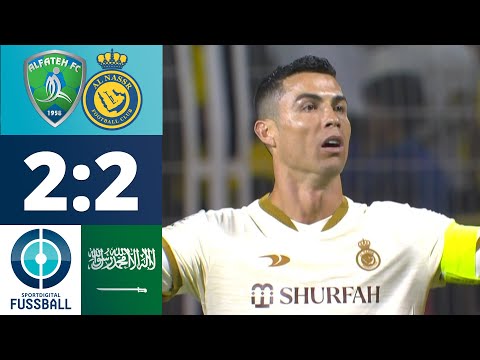 Ronaldo rächt Messi-Schmährufe! Last-Minute-Treffer! | Al-Fateh SC - Al-Nassr FC