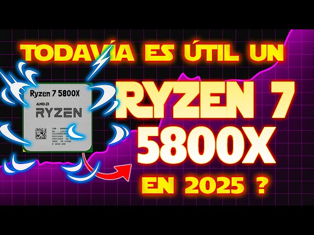 Vídeo relacionado con AMD Ryzen 7 5800X Procesador (8 núcleos/16 threads, 105W DTP, Socket AM4, 36 MB Caché, Reloj de aumento máx. hasta 4,7Ghz, no cooler)