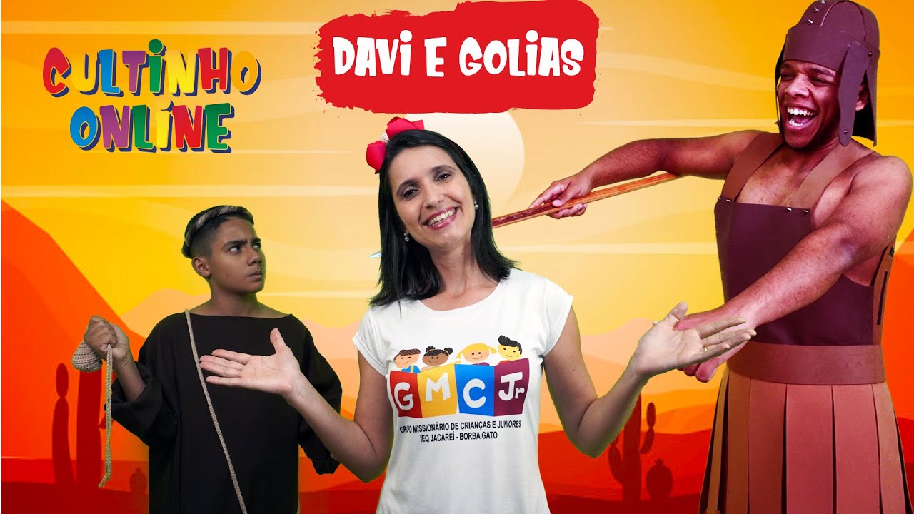 Cultinho online - Davi e Golias
