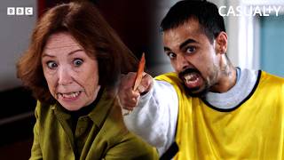 Violence Breaks Out During A Prison Visit | Casualty