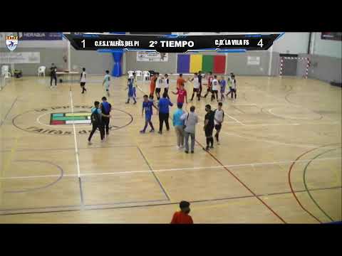 CFS L'Alfás del Pi vs CD La Vila FS juvenil