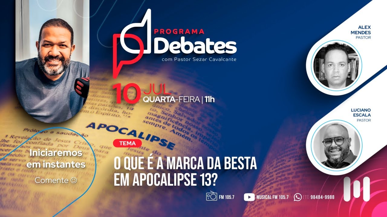 DEBATE: O QUE É A MARCA DA BESTA EM APOCALIPSE 13?