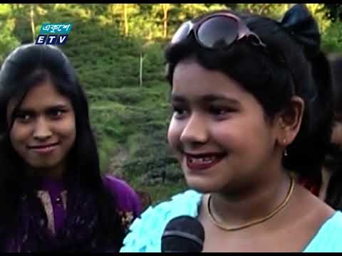 নগরে গড়ে ওঠা চা বাগানের ওয়াকওয়েতে মানুষের ভিড় বেড়েছে