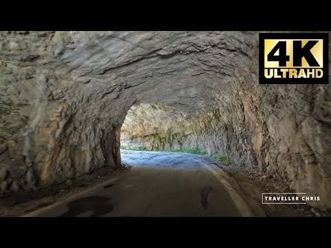 Scenic Drive in Greece | Old Route: Sparta - Kalamata | Σπάρτη - Καλαμάτα από Ταΰγετο