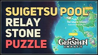 Suigetsu Pool Relay Stone Puzzle Genshin Impact
