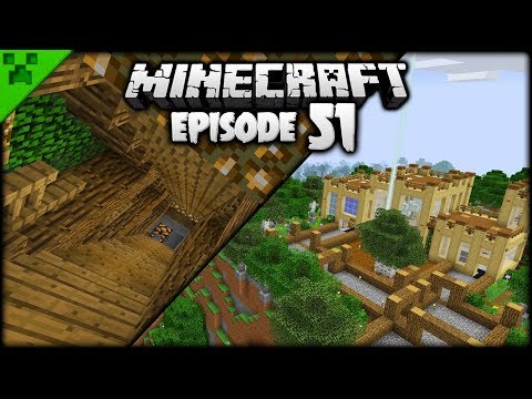Mansion Exterior & Minecraft Tunnels! | Python's World (Minecraft Survival Let's Play) | Episode 51