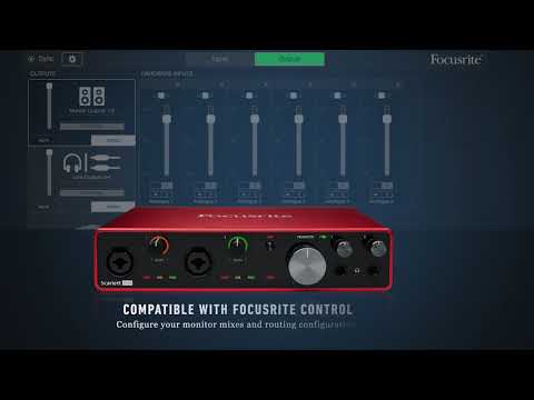 Focusrite Scarlett 8i6 3rd Generation 8-In 6-Out USB Audio Recording Interface image 15