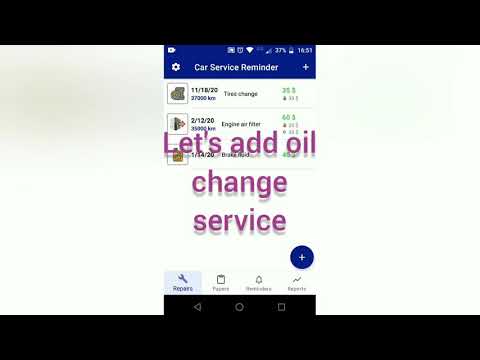 Car service tracker Video