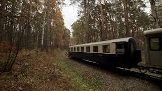 2025 10 10 Очень красивый отрезок пути  Детская ЖД ЦПКиО Маяковского Екатеринбург