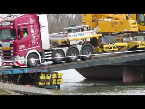 Schwertransport vom Ponton - Yachten zur Boot 2023