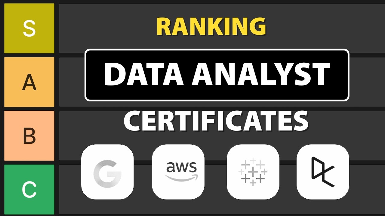 Top 9 BEST Data Analyst Certifications (No Experience)