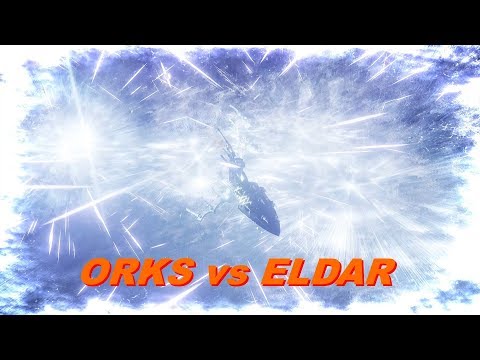 Orks vs Eldar! Rank 61, Heroic Difficulty, 1500 Points - Battlefleet Gothic Armada