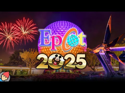 Epcot RIDES & ATTRACTIONS 2025 | Walt Disney World
