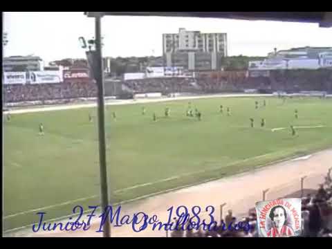JUNIOR 1 - 0 Millonarios 1983