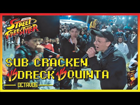 SUB CRACKEN vs DRECK vs QUINTA || Octavos || Street freestyler || Fight l || Temporada 1