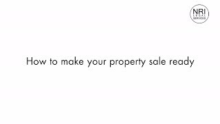 Things to do before you sell your property in India