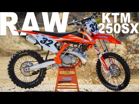 2018 KTM 250SX 2 Stroke RAW - Motocross Action Magazine