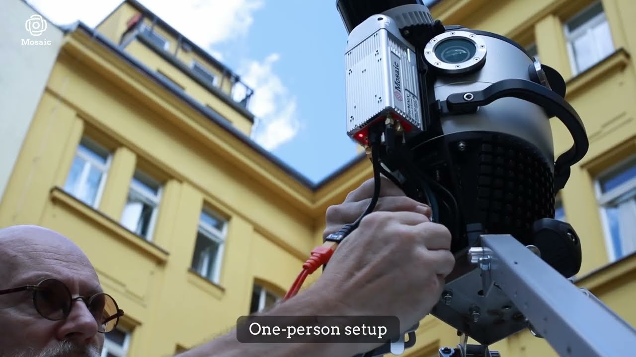 Mosaic Meridian 2: The Most Portable Professional MLS | 2-3cm Accuracy | One Person Setup
