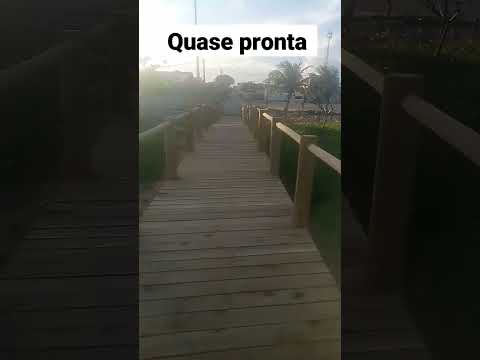 reconstrução da passarela / praias de Mucuri Bahia