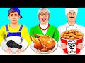 Défi De Cuisine Moi vs Grand-Mère | Guerre de Cuisine par PaRaRa Challenge