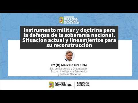 “Diseñar un instrumento militar con profundo espíritu nacional”
