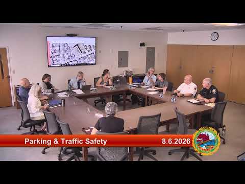 8.6.2026 Parking and Traffic Safety Committee